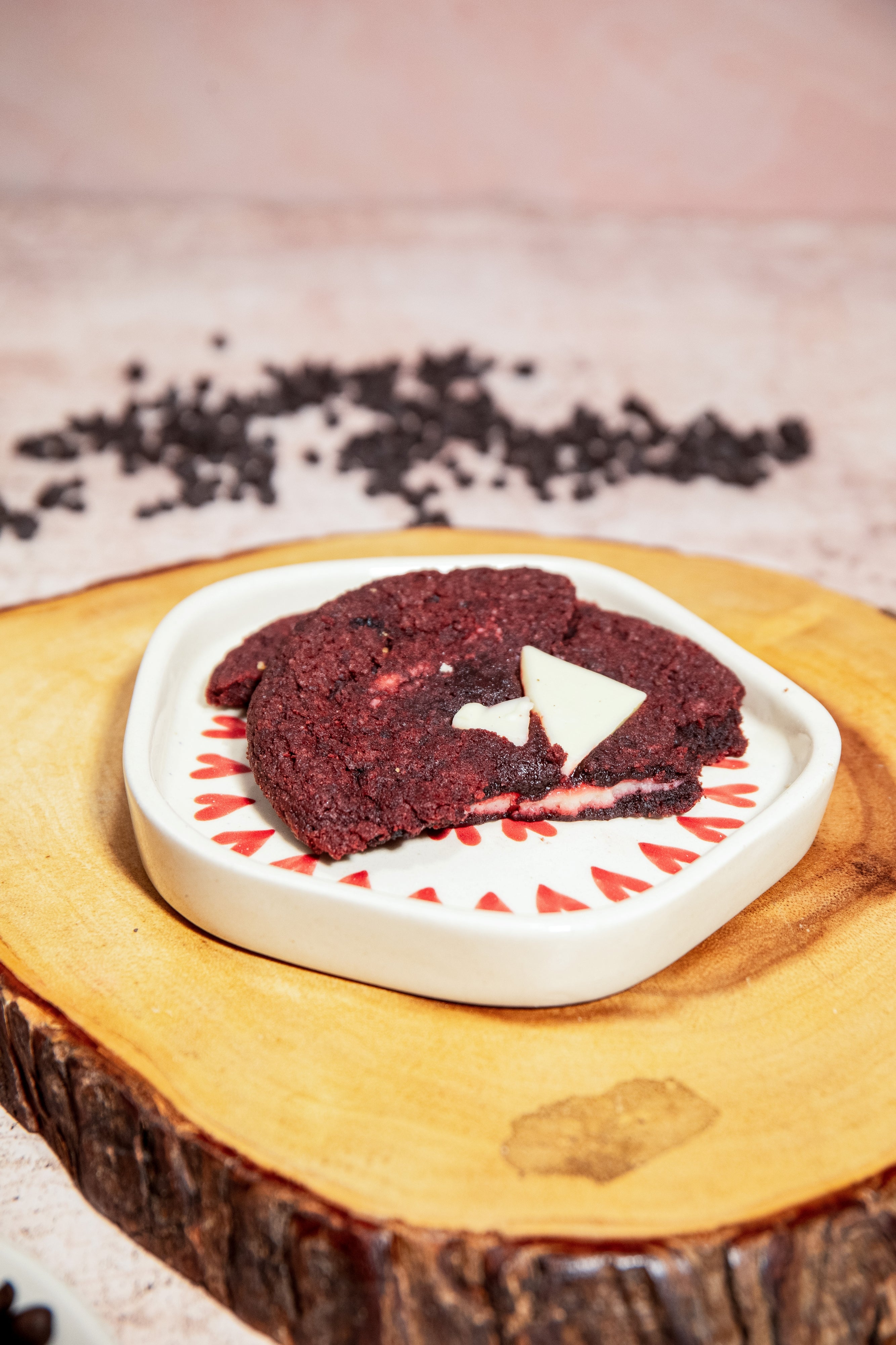 Red Velvet with White Chocolate Filling